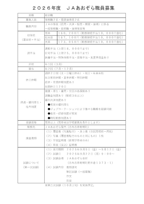 採用情報